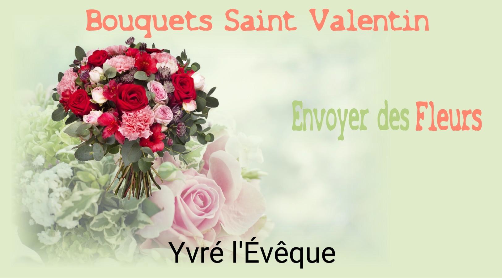 Roses de Saint-Valentin livrées à Yvré-l'Évêque
